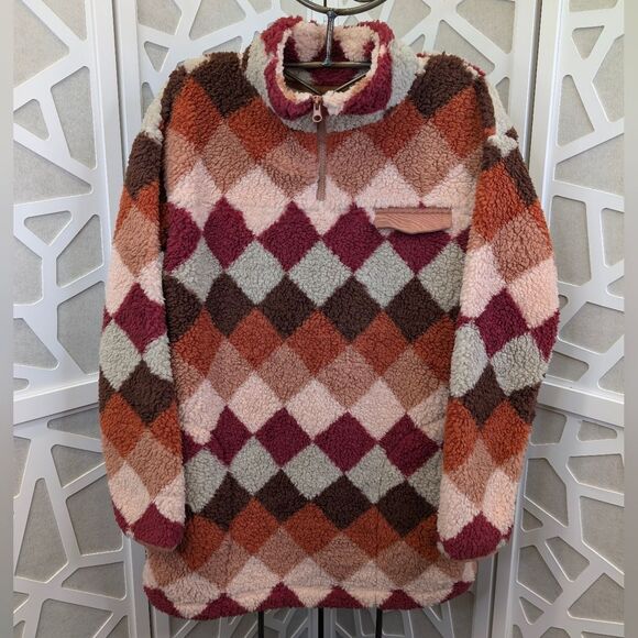 Koolaburra by UGG Cozy Sherpa 1/4 Zip Pullover - Picture 4 of 16